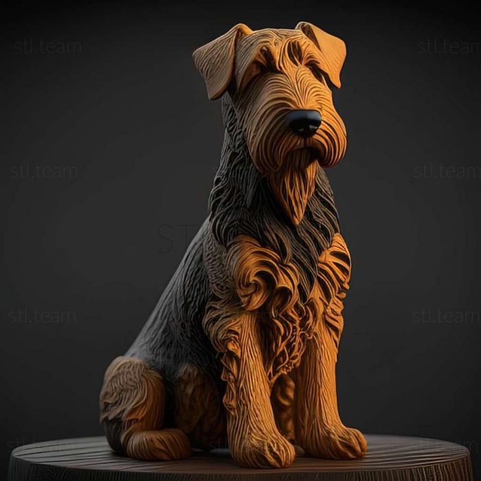 Airedale Terrier dog